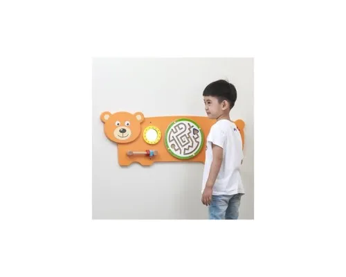 Развивающая игрушка Viga Toys Бизиборд Медвежонок (50471FSC)