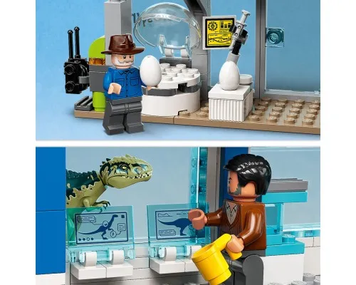 Конструктор LEGO Jurassic World Напад гіганотозавра та теризинозавра 810 деталей (76949)