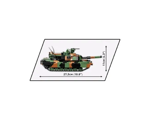 Конструктор Cobi Танк M1A2 SEP v3 Абрамс, 1017 деталей (COBI-2623)