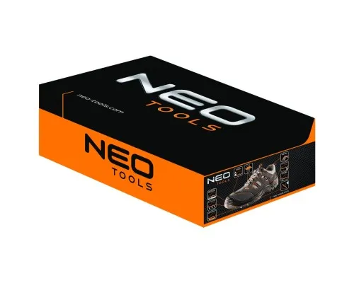 Полуботинки рабочие Neo Tools антипрокол, подносок до 200 Дж, S1P SRC, CE, р.46 (82-037)