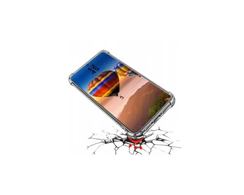 Чохол до мобільного телефона BeCover Anti-Shock Motorola Moto G72 Clear (709317)