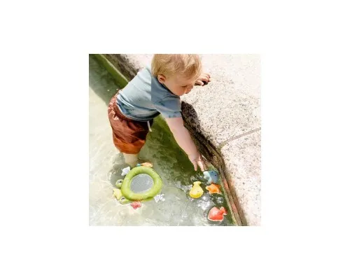 Іграшка для ванної Fehn Plansch & Play Розвиваюча Жабка з морськими мешканцями (4001998050080)
