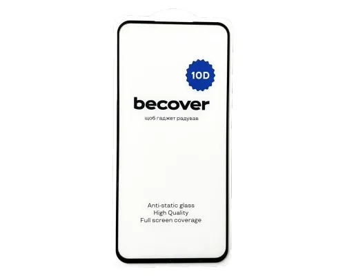 Скло захисне BeCover Samsung Galaxy S23 FE SM-S711 10D Black (711508)