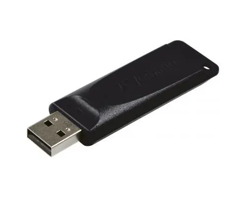 USB флеш накопитель Verbatim 64GB Slider Black USB 2.0 (98698)