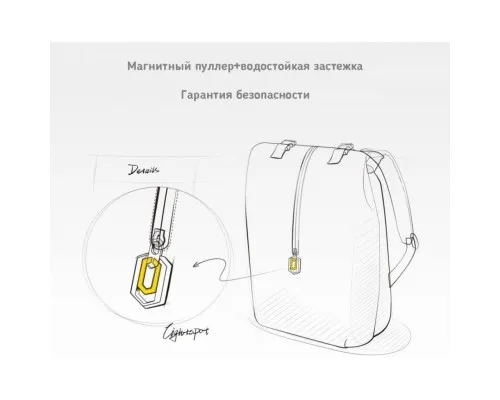 Рюкзак для ноутбука Xiaomi 14" RunMi 90 Outdoor Leisure Shoulder Bag Blue (Ф01950)