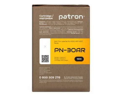Картридж Patron HP LJ CF230A Extra (PN-30AR)