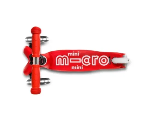 Самокат Micro Mini Deluxe Red LED (MMD052)
