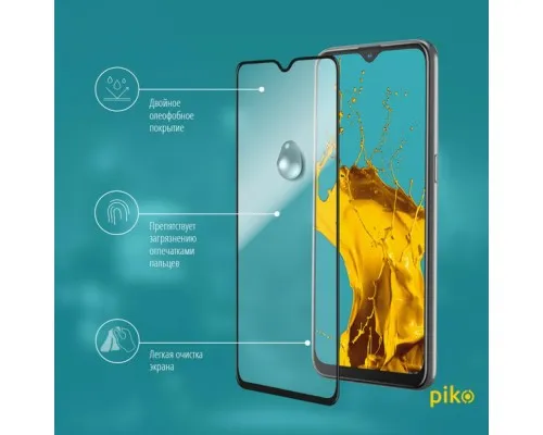 Скло захисне Piko Full Glue Oppo A31 2020 (black) (1283126502781)