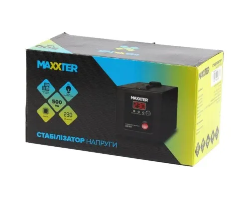 Стабилизатор Maxxter MX-AVR-E500-01