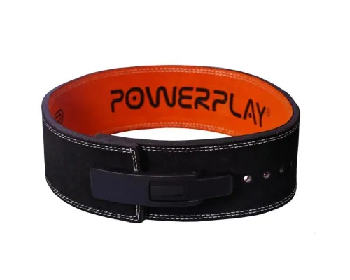Атлетичний пояс PowerPlay 5175 Black/Orange L (PP_5175_L_Black)