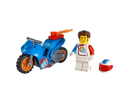Конструктор LEGO City Stunt Реактивный трюковый мотоцикл 14 деталей (60298)