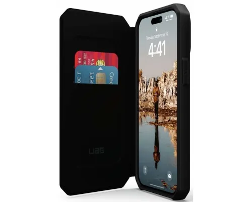 Чохол до мобільного телефона UAG Apple iPhone 14 Pro Max Metropolis, Kevlar Black (114047113940)