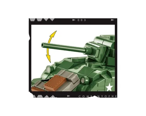 Конструктор Cobi Company of Heroes 3 Танк M4 Шерман, 615 деталей (COBI-3044)