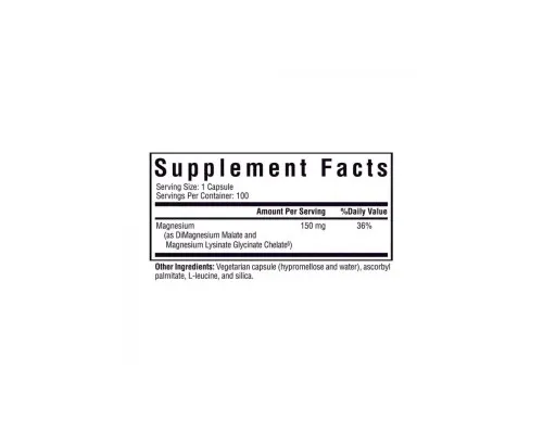 Минералы Seeking Health Магний, 150 мг, Optimal Magnesium, 100 вегетарианских капсул (SKH-52064)