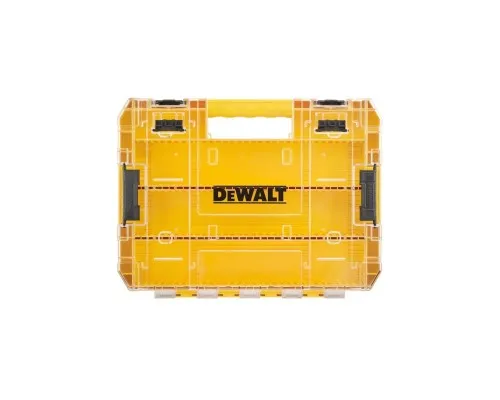 Ящик для інструментів DeWALT для біт системи TSTAK Tough Case L з футляром та касетами 8шт, розділювачі 6шт (DT70804)