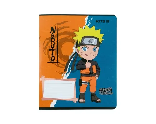 Зошит Kite Naruto 12 аркушів, клітинка (NR23-232)