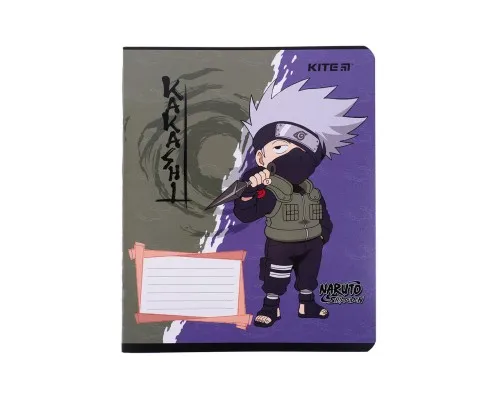Зошит Kite Naruto 12 аркушів, клітинка (NR23-232)