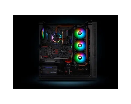 Кулер до корпусу ThermalTake Pure Plus RGB 12 Radiator Fan TT Premium Edition 3Pack/Fan/120 (CL-F063-PL12SW-A)