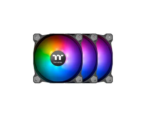 Кулер до корпусу ThermalTake Pure Plus RGB 12 Radiator Fan TT Premium Edition 3Pack/Fan/120 (CL-F063-PL12SW-A)