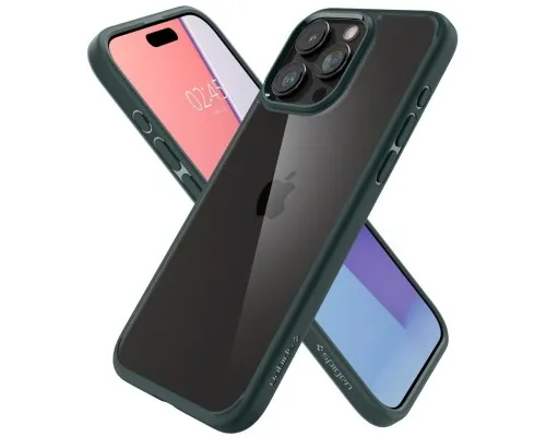 Чехол для мобильного телефона Spigen Apple iPhone 15 Pro Max Ultra Hybrid Abyss Green (ACS06574)