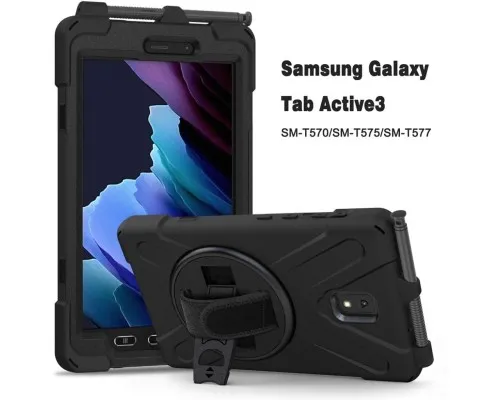 Чехол для планшета BeCover Heavy Duty Case Samsung Galaxy Tab Active 3 SM-T570/SM-T575/SM-T577 8 Black (710047)