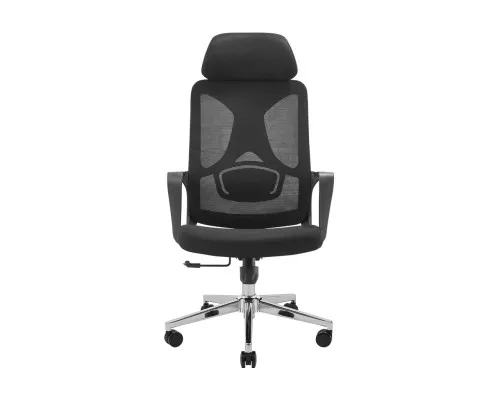 Офисное кресло Richman Монеро Хром M-1 (Tilt) Сетка черная (ADD0003210)