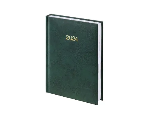 Еженедельник Brunnen датированный 2024 карманный Miradur Зеленый A6 184 листа (73-736 60 504)