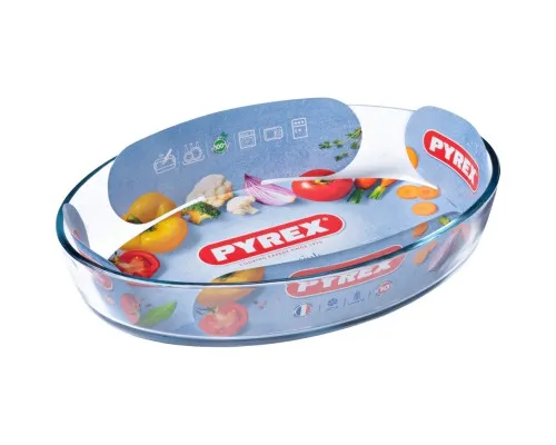 Форма для випікання Pyrex Essentials овальна 30 х 21 х 6 см 2 л (345B000/7644)