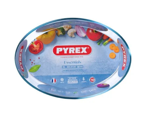 Форма для випікання Pyrex Essentials овальна 30 х 21 х 6 см 2 л (345B000/7644)