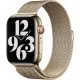 Ремешок для смарт-часов Apple 45mm Gold Milanese Loop (MTJP3ZM/A)