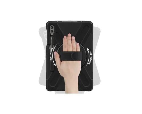 Чехол для планшета BeCover Heavy Duty Case Samsung Galaxy Tab S9 Plus (SM-X810/SM-X816)/S9 FE Plus (SM-X610/SM-X616) 12.4" (710445)