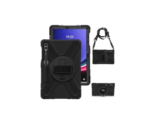 Чехол для планшета BeCover Heavy Duty Case Samsung Galaxy Tab S9 Plus (SM-X810/SM-X816)/S9 FE Plus (SM-X610/SM-X616) 12.4" (710445)