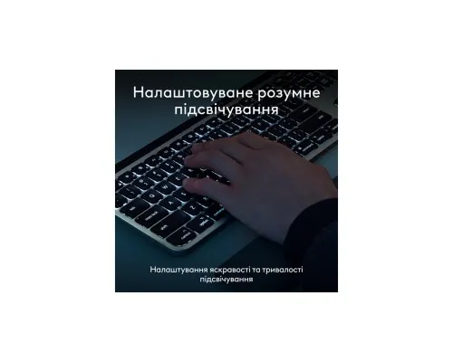 Комплект Logitech MX Keys S Combo для MAC Bluetooth/Wireles UA Space Grey (920-012845)