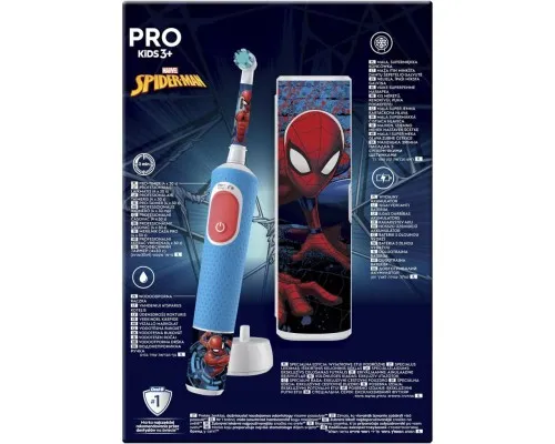 Електрична зубна щітка Oral-B D103.413.2KX Spider-Man