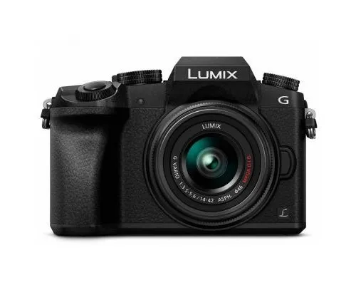 Цифровой фотоаппарат Panasonic DMC-G7 Kit 14-42mm Black (DMC-G7KEE-K)