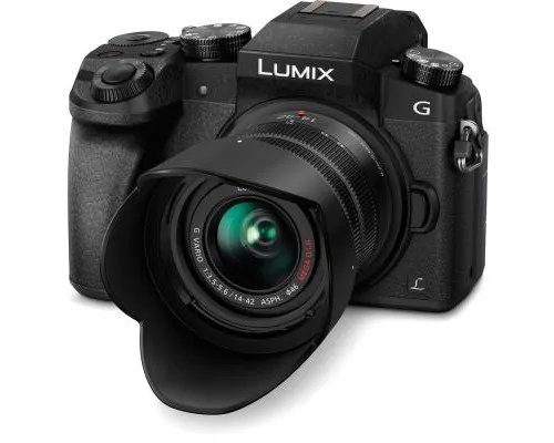 Цифровий фотоапарат Panasonic DMC-G7 Kit 14-42mm Black (DMC-G7KEE-K)