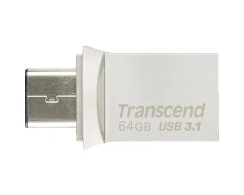 USB флеш накопичувач Transcend 64GB JetFlash 890S USB 3.1 (TS64GJF890S)