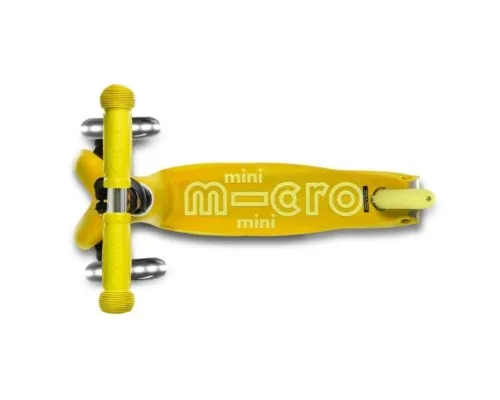 Самокат Micro Mini Deluxe Yellow LED (MMD053)