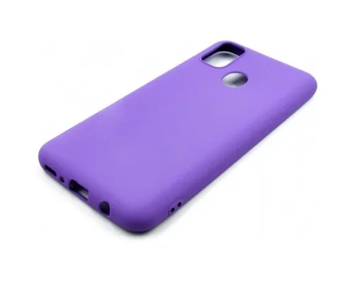 Чохол до мобільного телефона Dengos Carbon Samsung Galaxy M30s, violet (DG-TPU-CRBN-12) (DG-TPU-CRBN-12)