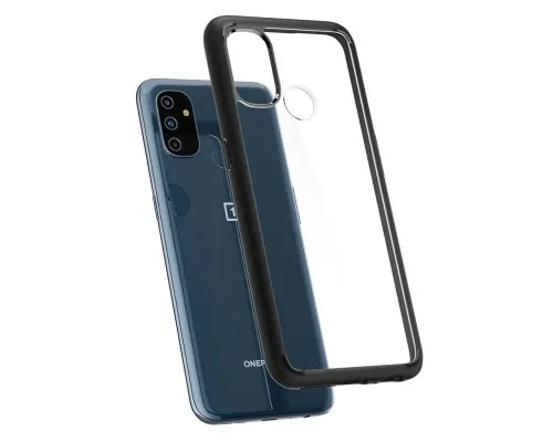 Чохол до мобільного телефона Spigen Oneplus Nord N100 Ultra Hybrid, Matte Black (ACS02603)