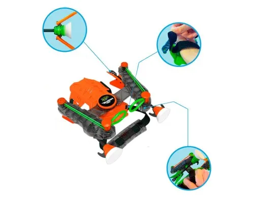 Іграшкова зброя Zing лук на запясток Air Storm - Wrist bow оранж (AS140O)