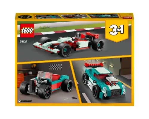Конструктор LEGO Creator Уличная гонка 258 деталей (31127)