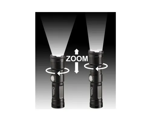 Фонарь National Geographic Iluminos Led Zoom Flashlight 1000 (930143)