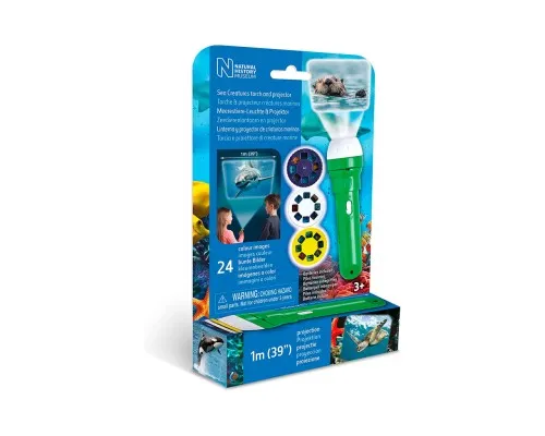 Игровой набор Brainstorm Toys Фонарик-проектор Жители морей (3 диска, 24 картинки) (N5132)