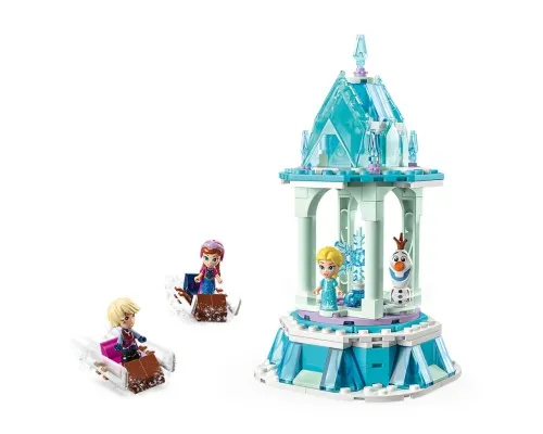 Конструктор LEGO Disney Очаровательная карусель Анны и Эльзы (43218)