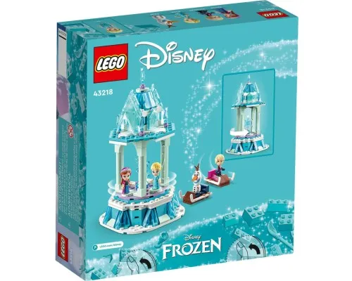 Конструктор LEGO Disney Очаровательная карусель Анны и Эльзы (43218)