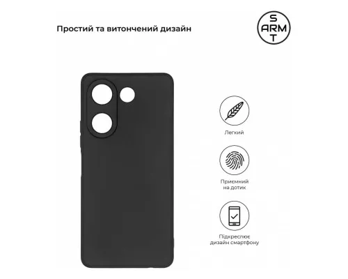 Чохол до мобільного телефона Armorstandart Matte Slim Fit Tecno Camon 20 Pro 4G Camera cover Black (ARM68919)