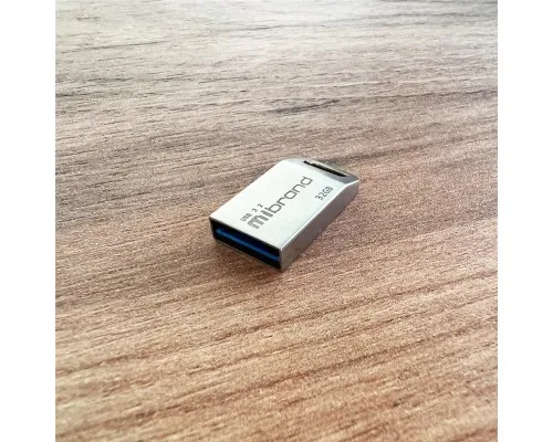 USB флеш накопитель Mibrand 32GB Ant Silver USB 3.2 (MI3.2/AN32M4S)