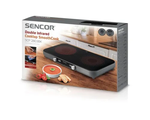 Настільна плита Sencor SCP2803BK