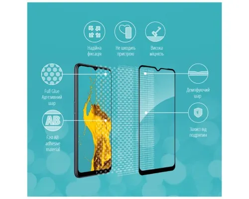 Скло захисне Piko Full Glue Oppo A55 5G (1283126522123)